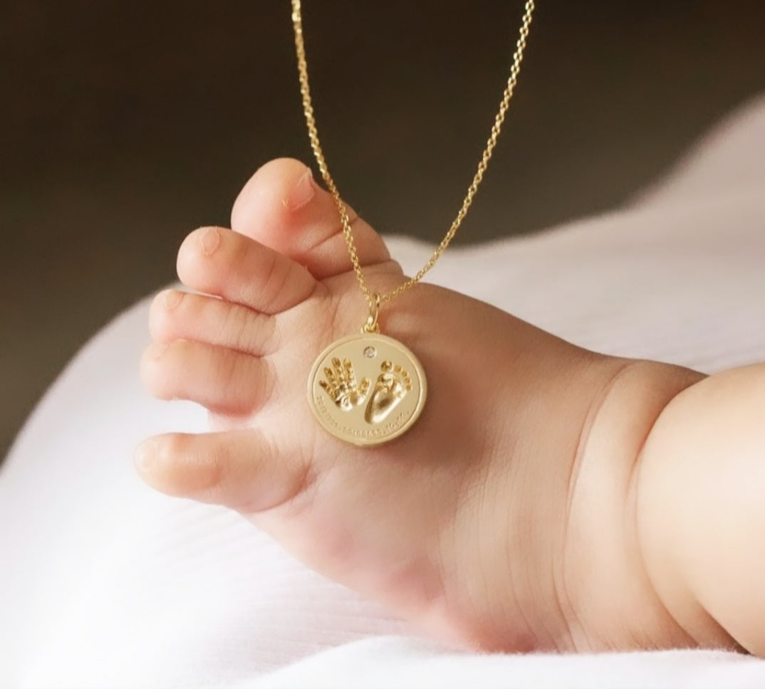 Anhänger- Rund, 18K (Au750) Gelb, Rose, Weiß oder Rotgold